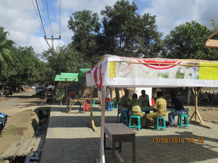 Foto: Situasi Pasar Desa Rupe Kecamatan Langgudu